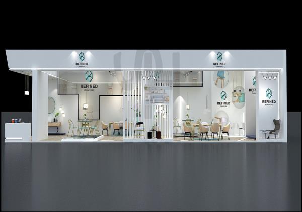 中国展台搭建设计公司-Refined Furniture-中国国际家具博览会上海展台设计、搭建商