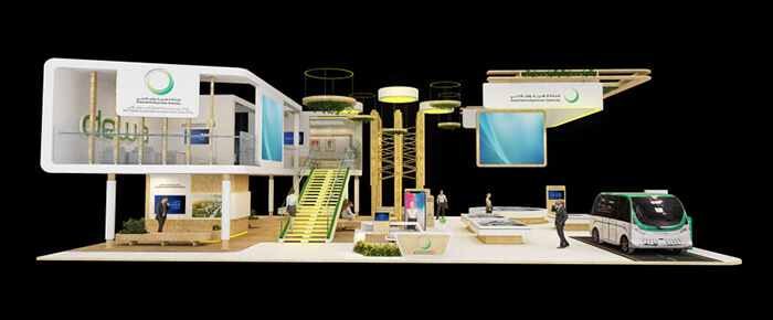 American design booth building - loreal - New York exhibition building | overseas booth building layout