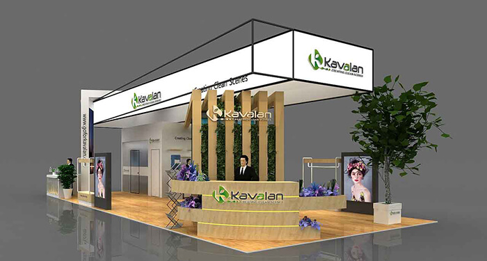China booth construction - Kavalan - Shenzhen exhibition design | US Expo booth decoration